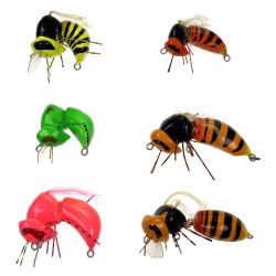 ## 山女魚工房 スズメバチ ルアー 6点セット Bランク