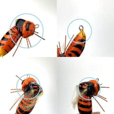  山女魚工房 スズメバチ ルアー 6点セット