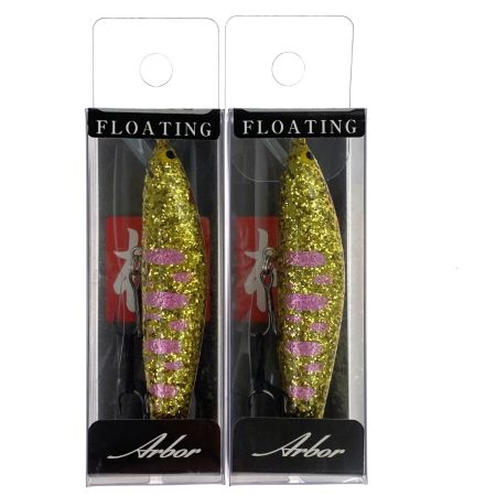  WooDream アルボル 70HF 2つセット 限定カラーA-BLGL ミノー 未使用品