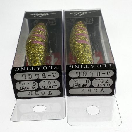  WooDream アルボル 70HF 2つセット 限定カラーA-BLGL ミノー 未使用品