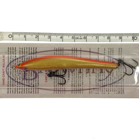  SAURUS ザウルス バルサ50 ブラウニー 2点セット BALSA50 ﾌﾞﾗｳﾆｰ 赤金9cmF ・オレンジベリー11cmF