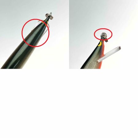  SAURUS ザウルス バルサ50 ブラウニー 2点セット BALSA50 ﾌﾞﾗｳﾆｰ 赤金9cmF ・オレンジベリー11cmF