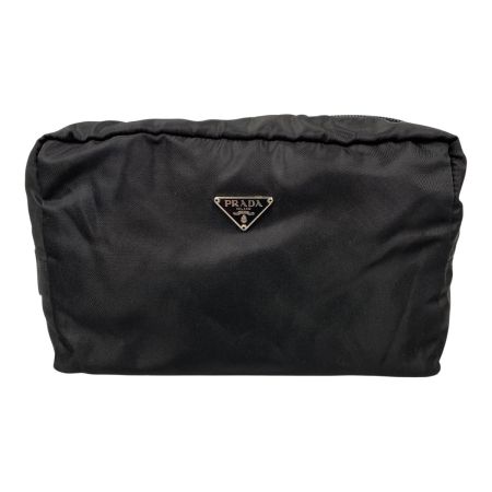  PRADA プラダ コスメポーチ 化粧ポーチ ナイロン ジャンク品 ブラック