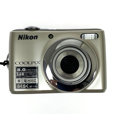  Nikon ニコン デジタルカメラ COOLPIX L21 シルバー 本体のみ 動作確認済み