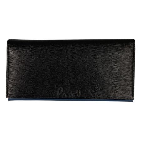  Paul Smith ポールスミス クロップドロゴ 長財布 ブラック