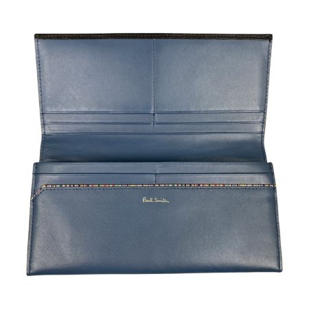  Paul Smith ポールスミス クロップドロゴ 長財布 ブラック