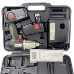 ## KTC ケーティーシー 12.7sq.ホイールナット専用コードレスインパクトレンチ JAE401 ブラック 充電器・充電池2個・ケース付 Aランク