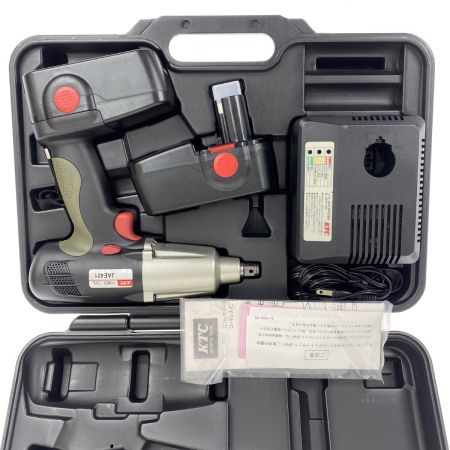  KTC ケーティーシー 12.7sq.ホイールナット専用コードレスインパクトレンチ JAE401 ブラック 充電器・充電池2個・ケース付