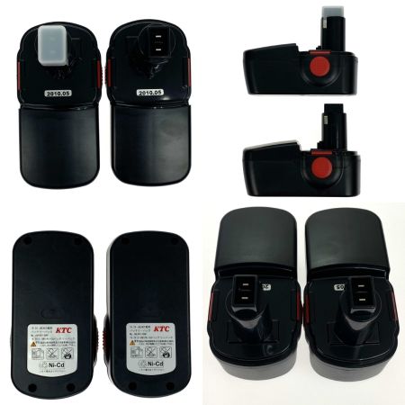  KTC ケーティーシー 12.7sq.ホイールナット専用コードレスインパクトレンチ JAE401 ブラック 充電器・充電池2個・ケース付