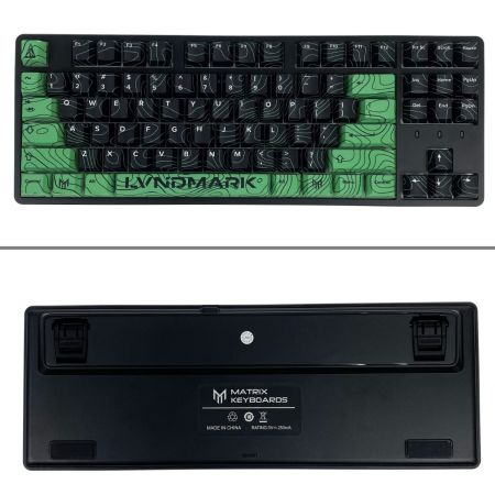  Matrix Keyboards マトリックスキーボード LVNDMARK TKLキーボード・ケーブルセット 動作確認済