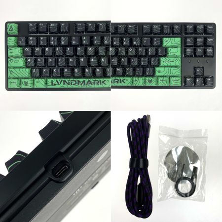  Matrix Keyboards マトリックスキーボード LVNDMARK TKLキーボード・ケーブルセット 動作確認済