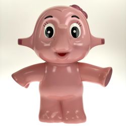 ## サトウ製薬 サトコちゃん 貯金箱 ビックサイズ 高さ約47cm キズヨゴレ有り Cランク