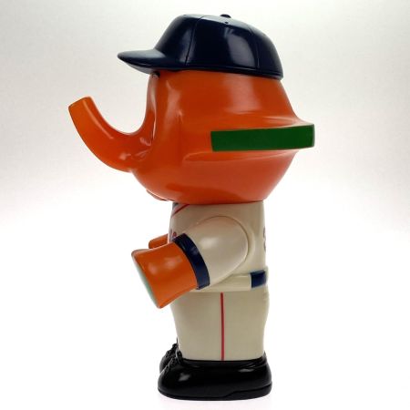  サトウ製薬 サトちゃん レッドソックス 貯金箱 約31cm キズヨゴレ有り