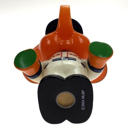  サトウ製薬 サトちゃん レッドソックス 貯金箱 約31cm キズヨゴレ有り