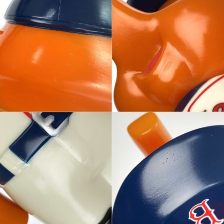  サトウ製薬 サトちゃん レッドソックス 貯金箱 約31cm キズヨゴレ有り