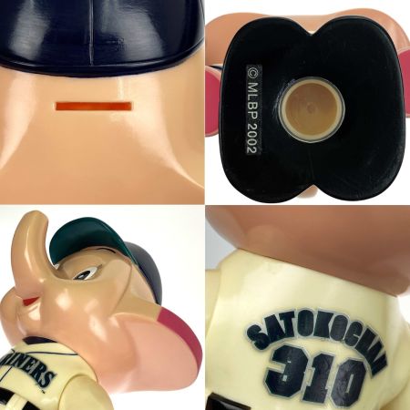  サトウ製薬 サトコちゃん マリナーズ 貯金箱 約31cm キズヨゴレ有り