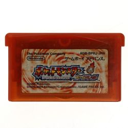 ## Nintendo ニンテンドウ GBAソフト ポケットモンスターエファイアレッド ソフトのみ 動作確認済 Cランク