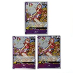 ##  ワンピースカード ナミ R PRB02-012 3枚セット トレカ Bランク