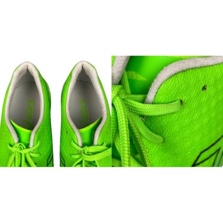  asics アシックス DS LIGHT ACROS 2 サッカースパイク 26.5cm 1101A046 Green Gecko/Black