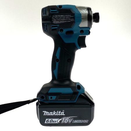  MAKITA マキタ 18V 充電式インパクトドライバ TD173D ブルー 充電器・充電池2個・ケース付