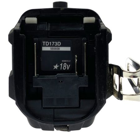  MAKITA マキタ 18V 充電式インパクトドライバ TD173DRGXB ブラック 充電器・充電池2個・ケース付