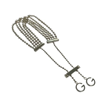  GUCCI グッチ 5連ボールチェーンブレスレット 925 1697AR