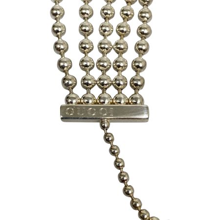  GUCCI グッチ 5連ボールチェーンブレスレット 925 1697AR