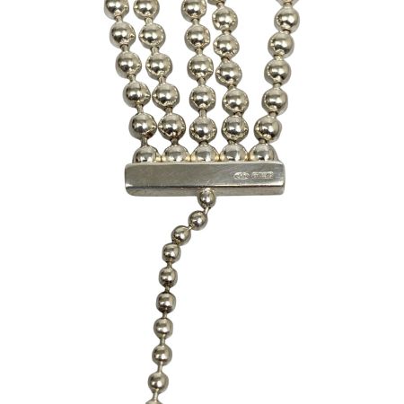  GUCCI グッチ 5連ボールチェーンブレスレット 925 1697AR