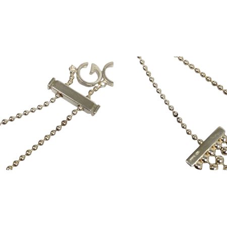  GUCCI グッチ 5連ボールチェーンブレスレット 925 1697AR