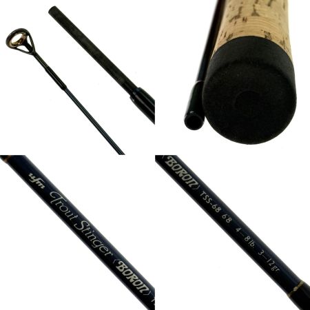  ufmウエダ Trout Stinger BORON トラウトスティンガーボロン TSS-68 コルク修復跡あり