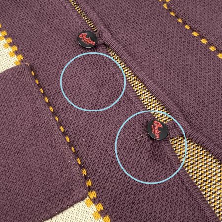  indian Motocycle インディアン モトサイクル ニットベスト パープル Mサイズ