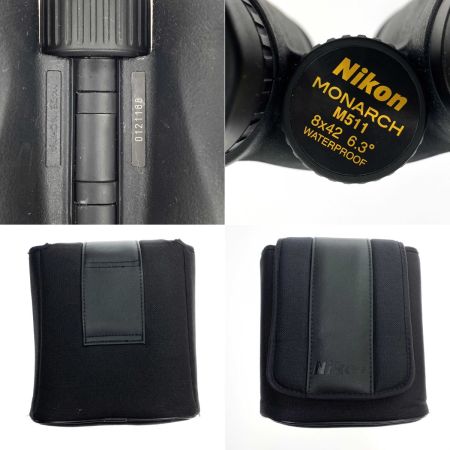  Nikon ニコン 双眼鏡 MONARCH 5 M511 8×42 6.3° ケース付き モナーク5