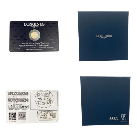  LONGINES ロンジン マスターコレクション 腕時計 自動巻き オーバーホール未実施 日差＋3 L2.843.4.73.2