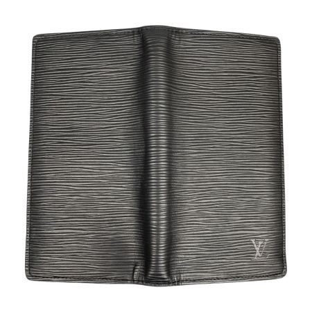  LOUIS VUITTON ルイヴィトン エピ ポルトフォイユブラザ ノワール 長財布 イニシャル入り RFID(ICチップ)確認済 M80788
