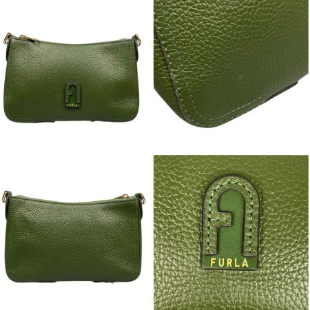  FURLA フルラ  ATENA アテナ ショルダーバッグ フルラ Sサイズ グリーン