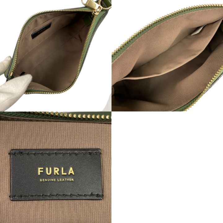 ##FURLA フルラ  ATENA アテナ ショルダーバッグ フルラ Sサイズ グリーン FURLA フルラ ATENA アテナ ショルダーバッグ フルラ Sサイズ グリーン