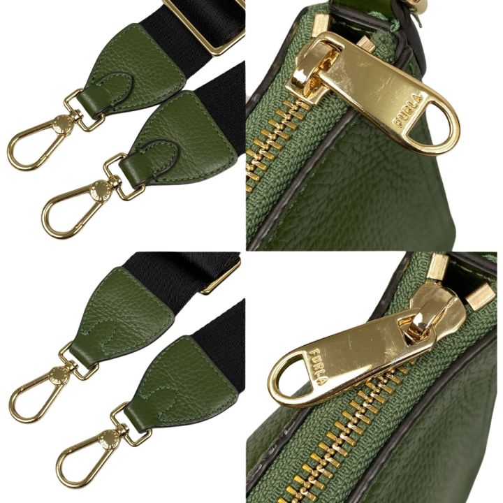 FURLA フルラ ATENA アテナ ショルダーバッグ フルラ Sサイズ グリーン