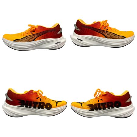  PUMA プーマ ディヴィエイト ニトロ 3 ランニングシューズ 26cm 310474 01 Sun Stream-Sunset Glow