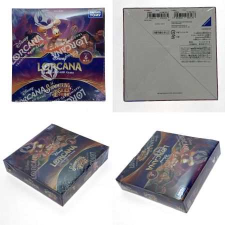   ディズニー・ロルカナ・TCG 日本語版 ブースターパック 星々の輝き 3BOX シュリンク付 未開封