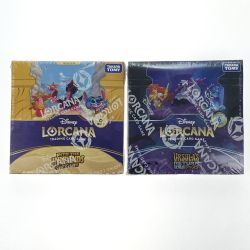 ##  ディズニー・ロルカナ・TCG 日本語版 ブースターパック インクランド探訪/逆襲のアースラ 2BOXセット 未開封品 Nランク