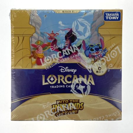   ディズニー・ロルカナ・TCG 日本語版 ブースターパック インクランド探訪/逆襲のアースラ 2BOXセット 未開封品