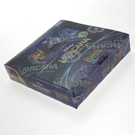   ディズニー・ロルカナ・TCG 日本語版 ブースターパック インクランド探訪/逆襲のアースラ 2BOXセット 未開封品
