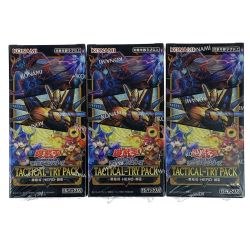 ##  遊戯王 TACTICAL-TRY PACK -黒魔導・HERO・御巫- 3BOX 未開封 シュリンク付 トレカ Nランク