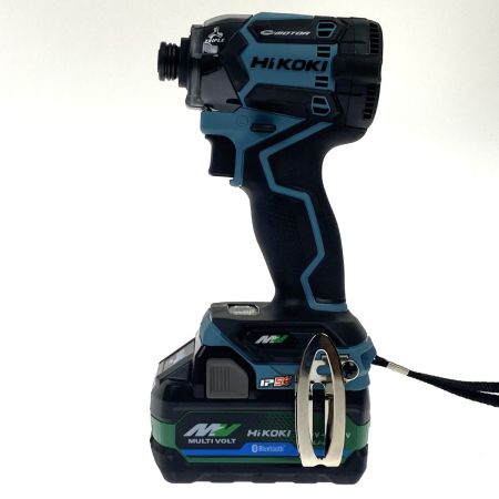  HiKOKI ハイコーキ 36V コードレスインパクトドライバ WH36DC(2XPSZ)(CB) セームブルー 充電器・充電池2個・ケース付