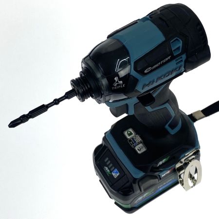  HiKOKI ハイコーキ 36V コードレスインパクトドライバ WH36DC(2XPSZ)(CB) セームブルー 充電器・充電池2個・ケース付