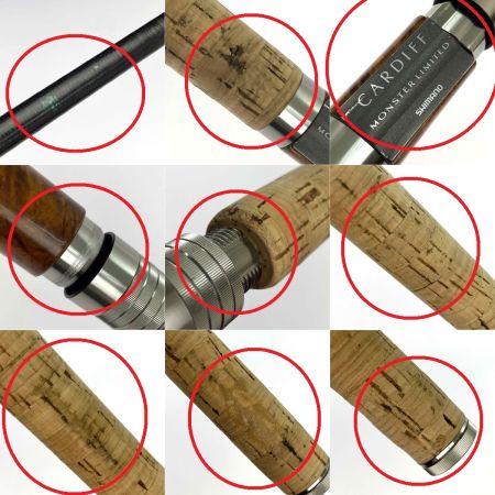  SHIMANO シマノ カーディフモンスターリミテッド 93 32496 キズヨゴレ有り