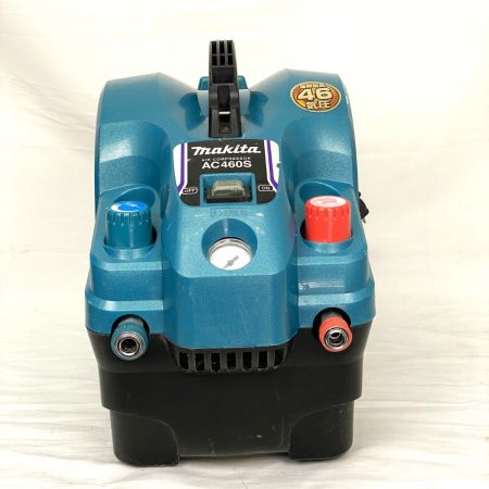  MAKITA マキタ 内装エアコンプレッサ AC460S 青 コード式 動作確認済 高圧/一般圧対応