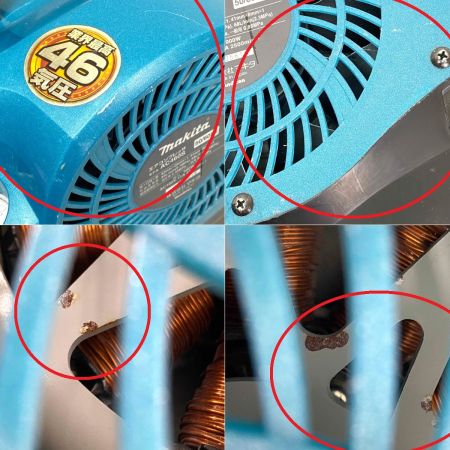  MAKITA マキタ 内装エアコンプレッサ AC460S 青 コード式 動作確認済 高圧/一般圧対応