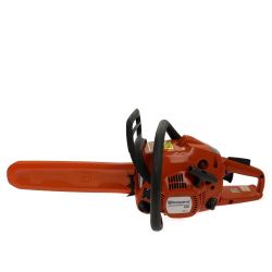 ## Husqvarna ハスクバーナ エンジンチェーンソ― 120 Mark2 オレンジ エンジン始動 Cランク