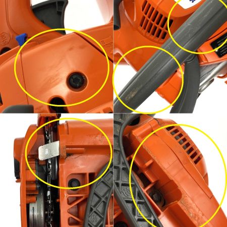  Husqvarna ハスクバーナ エンジンチェーンソ― 120 Mark2 オレンジ エンジン始動